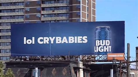 budlight billboard|Fact check: No, Bud Light didnt make crybabies billboard